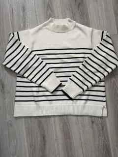 UNIQLO ボーダーニット 長袖 M