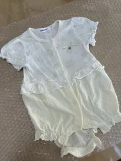 SLAP SLIP 花柄ロンパース 80