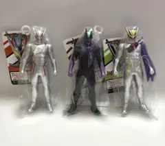 仮面ライダーゼッツ　ソフビ　3点セット