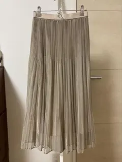 キラキラチュールプリーツスカート(ストラ)
