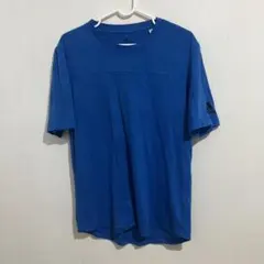adidas 青 Tシャツ