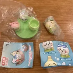 ちいかわ たべものいっぱいマスコット デスクトップフィギュア　2種セット