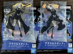 一番くじ　ホロライブ　獅白ぼたん　アクリルスタンド 2点セット