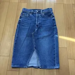 GAPデニム ひざ丈スカート　お値下げのサムネイル
