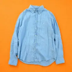 RALPH LAUREN ラルフローレン リネンシャツ サイズL QRコードのサムネイル