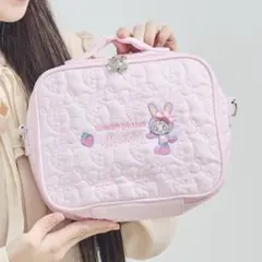メゾピアノ ウサギアップリケ ショルダー付 オムツポーチ - メルカリ