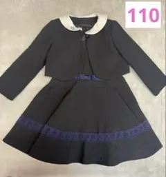 キッズ フォーマル ワンピース ボレロ セットアップ 110 リボン 女の子