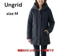 ❣️全品最終価格❣️アングリッド☆ ダウンコート ダークグレー M