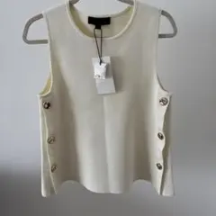 ZARA 美品　ベスト　ニット　ホワイト　S