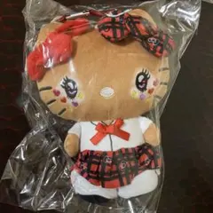 ハローキティ　日焼け　コギャルマスコットポーチ　制服　サンリオ