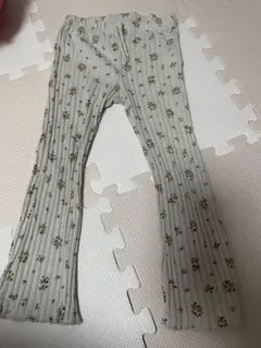 ナ*様 ZARA キッズ 花柄 フレアパンツ