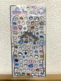 ぷくぷくあわわちゃん　ジュエルプチドロップステッカー