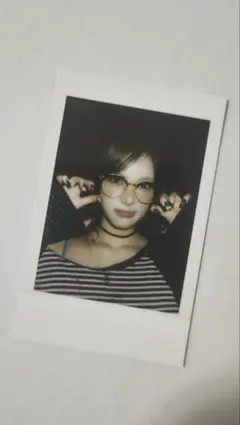 LE SSERAFIM[SPAGHETTI]インスタントフォトカード ウンチェ