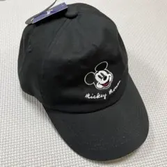 新品タグ付き ミッキー 帽子 ディズニー キャップ 黒