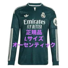 adidas レアル・マドリード ユニフォーム オーセンティック 長袖 XL