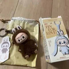 新品正規品 ラブブ ぬいぐるみ イニシャル PINFORLOVE L