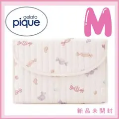 ジェラートピケ キャンディ柄母子手帳ケース　Mサイズ