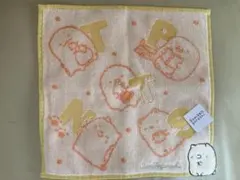 ★すみっコぐらし★タオルハンカチ★ねこ★新品未使用★タグ付き★即決