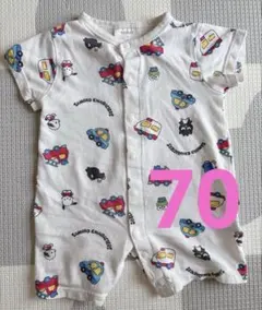 Sanrio サンリオ　futafuta ロンパース カバーオール 半袖　70のサムネイル
