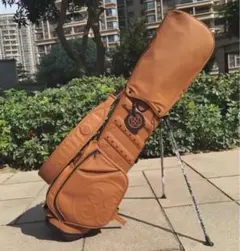 G/FORE ジーフォア ゴルフ キャディバッグ スタンド型 男女兼用 ブラウン