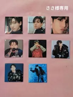 BTS グク JK マグネット2点セット AB - メルカリ