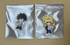 僕のヒーローアカデミア　gigo アクリルチャーム 緑谷出久　オールマイト