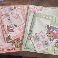 ワンピース ご当地チョッパー レターセット4種