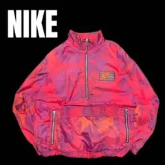NIKE 00s アノラックパーカー vintage y2k opium 総柄