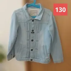 BREEZE ライトブルー デニムジャケット 130