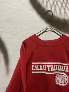 80s90s TRENCH 企業ロゴスウェット ヴィンテージ ラグラン