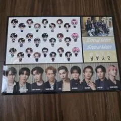 Snow Man 　ステッカー シール