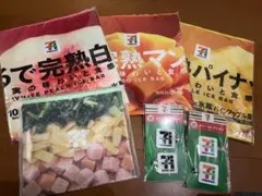 セブンイレブン 一番くじ ロングタオル ヘアクリップ　ポーチ　まとめ売り
