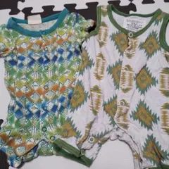 MARKY'S 　DILASH 幾何学模様ロンパース セット