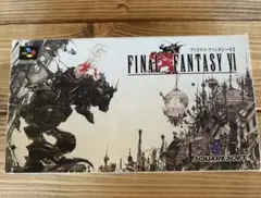 ファイナルファンタジーVI スーパーファミコン 空箱 説明書付き