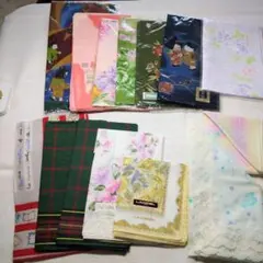 和風デザイン ハンカチセット 14枚　まとめ売り