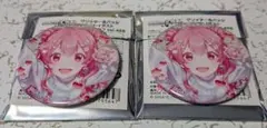 プロジェクトセカイ 桃井愛莉 グリッター缶バッジ 2点セット
