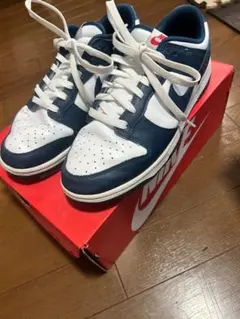 Nike Dunk Low ネイビー/ホワイト 箱付き