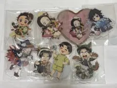 鬼滅の刃 アクリルスタンド セット 炭治郎 禰豆子 義勇 村田