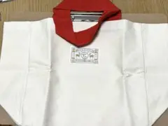 【未使用】中川政七商店 トートバッグ 生成り 朱色