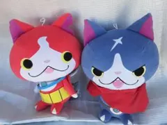 映画「妖怪ウォッチ」スーパーDXぬいぐるみジバニャン&フユニャン　タグ付き