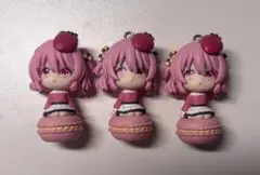 からぴち　マカロンキーホルダー　のあさん