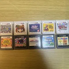 ニンテンドー3DS DS ゲームソフト 10個セット