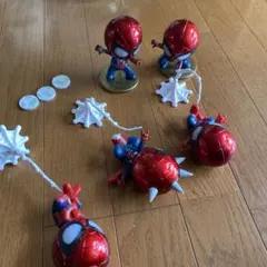 スパイダーマン フィギュアセット 5体