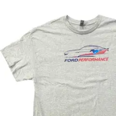 フォード マスタング 90S 霜降りXL Tシャツ グレー 古着 クラシックカーのサムネイル