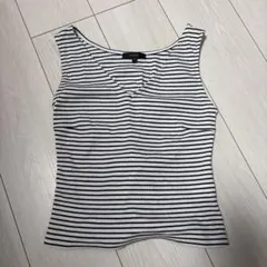 rienda ボーダー タンクトップのサムネイル
