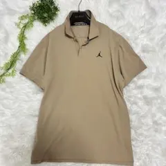 NIKE ナイキ JORDAN ジョーダン ポロシャツ XL ベージュ