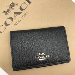 新品未使用 COACH コーチ トライフォールド オリガミ 三つ折り財布