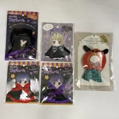 ぬいぐるみ用コスチューム 5点セット　ハロウィンのサムネイル