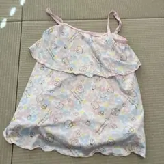 女の子向けワンピース水着 フリル付き