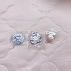 ちいかわはちわれくら寿司キーチェーンマグネット缶バッチびっくらポン